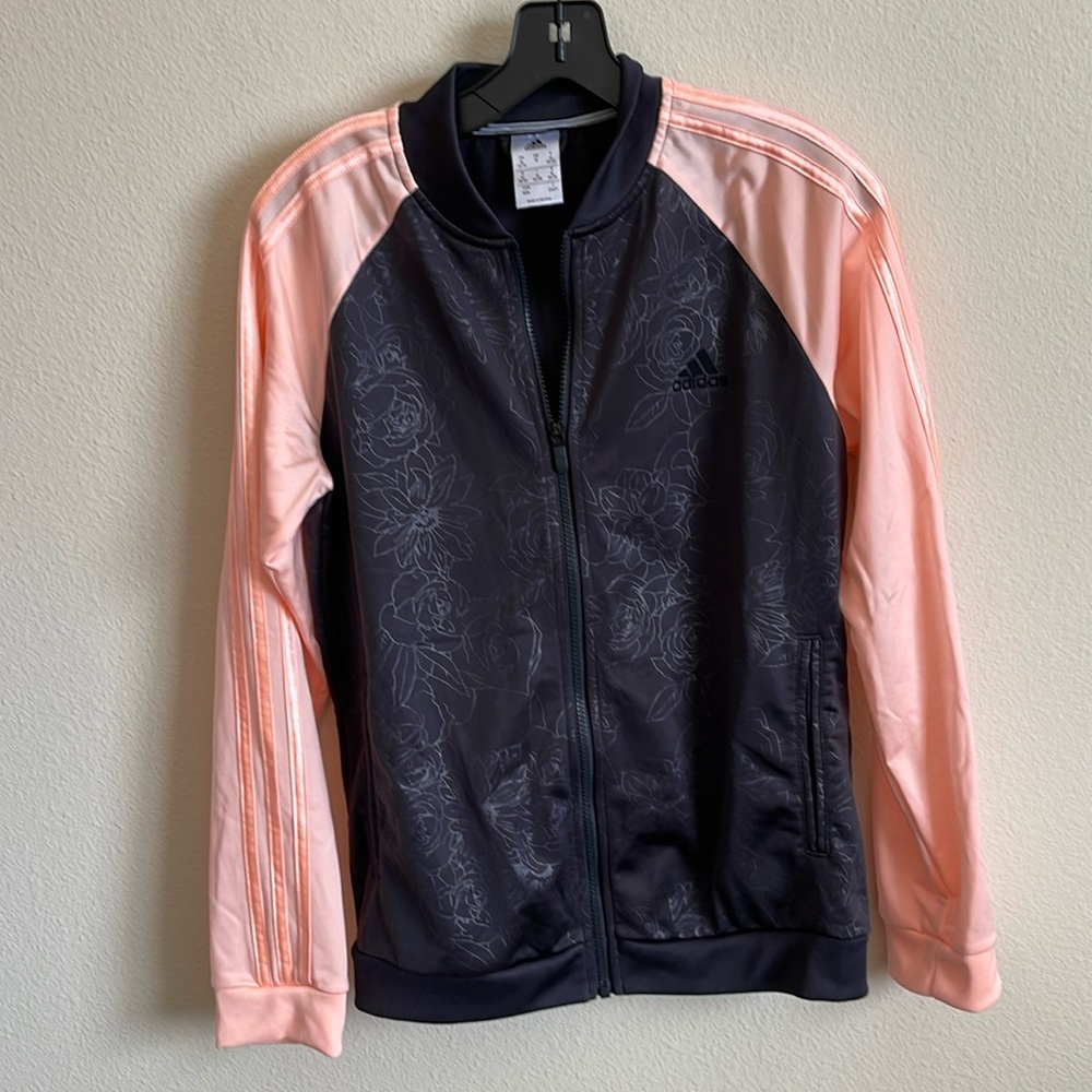 Adidas floral jacket